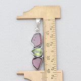 925 Silver Garnet Pendants