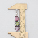 925 Silver Garnet Pendants