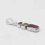 Garnet Silver Pendants