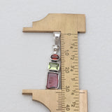 Garnet Silver Pendants