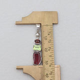 Garnet Silver Pendants