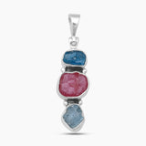 925 Silver Ruby Pendants