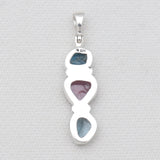 925 Silver Ruby Pendants