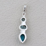 Mexican Turquoise Silver Pendant