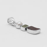 Garnet Silver Pendants