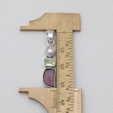 Garnet Silver Pendants