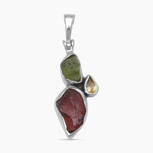 Peridot Silver Pendants