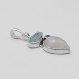Aquamarine Silver Pendants