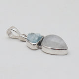 Aquamarine Silver Pendants