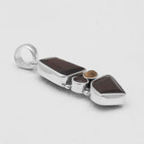 Garnet Silver Pendants