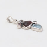Garnet Silver Pendants