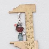 Garnet Silver Pendants