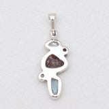 Garnet Silver Pendants