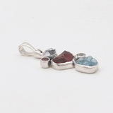 Garnet Silver Pendants