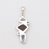 Garnet Silver Pendants