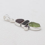 925 Sterling Silver Peridot Pendants