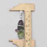 925 Sterling Silver Peridot Pendants
