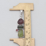 925 Sterling Silver Peridot Pendants