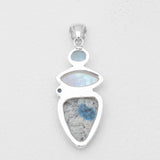 K2 Jasper Silver Pendants