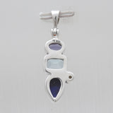 925 Sterling Silver Multistone Pendants