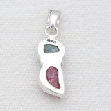 925 Silver Emerald Pendants