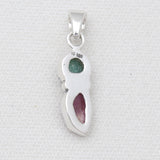 925 Silver Emerald Pendants
