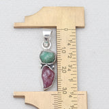 925 Silver Emerald Pendants