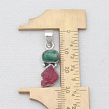 925 Silver Emerald Pendants