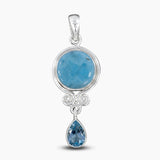 Rainbow Moonstone Silver Pendants