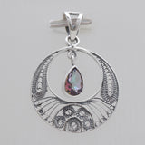 Mystic Quartz Silver Designer Pendants