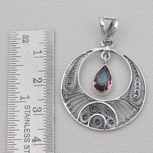 Mystic Quartz Silver Designer Pendants