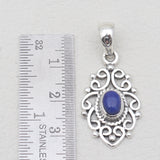 Lapis Lazuli Silver Designer Pendants