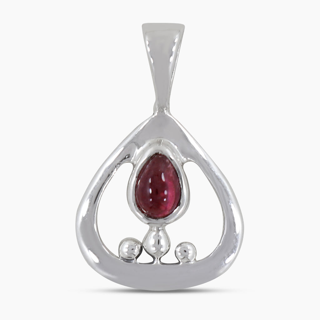 925 Sterling Silver Tourmaline Pendants