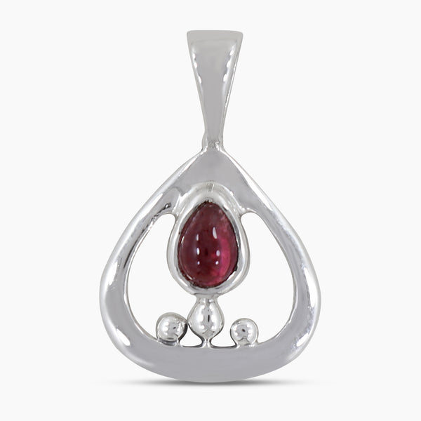 925 Sterling Silver Tourmaline Pendants