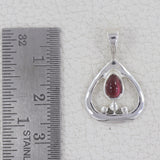 925 Starling Silver Tourmaline Pendants