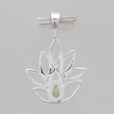 Multicolor Tourmaline Silver Designer Pendants