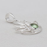Multicolor Tourmaline Silver Designer Pendants