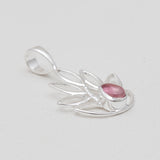 Multicolor Tourmaline Silver Designer Pendants