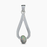 Ethiopian Opal Silver Pendants