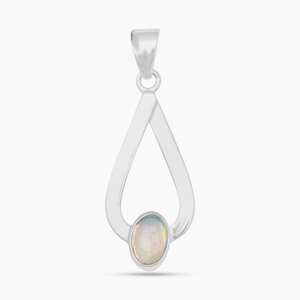 Ethiopian Opal Silver Pendants