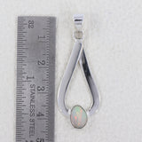 Ethiopian Opal Silver Pendants