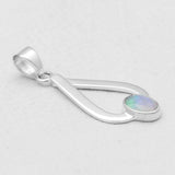 Ethiopian Opal Silver Pendants