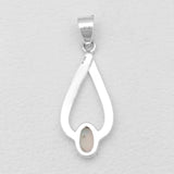 Ethiopian Opal Silver Pendants