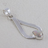 Ethiopian Opal Silver Pendants