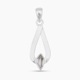 925 Sterling Silver Herkimer Quartz Pendants
