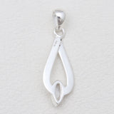 925 Sterling Silver Herkimer Quartz Pendants