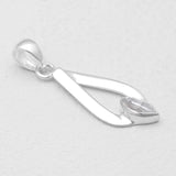 925 Sterling Silver Herkimer Quartz Pendants