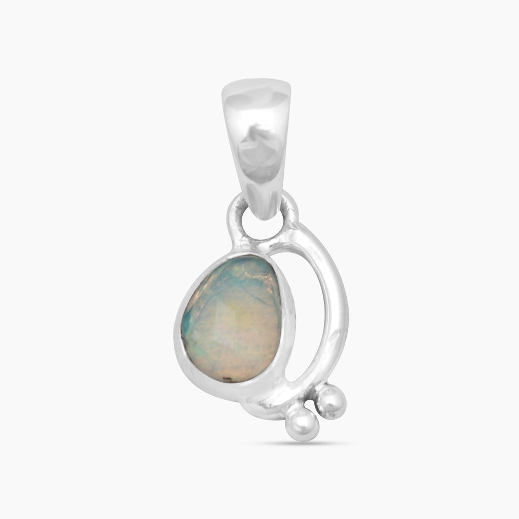 925 Silver Ethiopian Opal Pendants