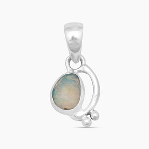 925 Silver Ethiopian Opal Pendants