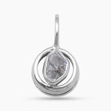 925 Sterling Silver Herkimer Quartz Pendants